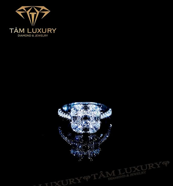 Thiết kế Nhẫn nữ rực rỡ như vầng dương trên tay “Sparkle” – NNU682
