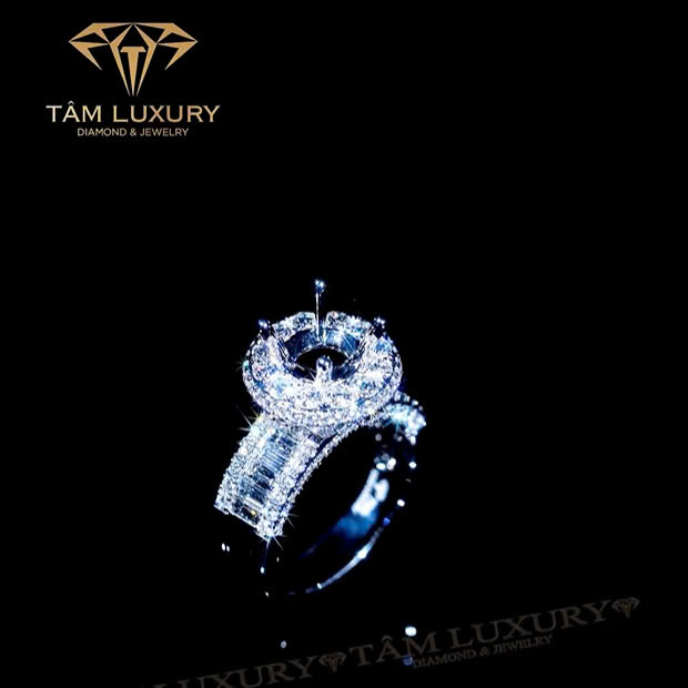 Thiết kế Nhẫn nữ dịu dàng như ánh trăng mùa hạ "Glimmer" - NNU659 Thiết kế Nhẫn nữ dịu dàng như ánh trăng mùa hạ "Glimmer" - NNU659