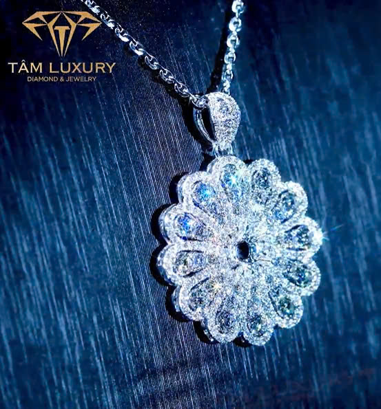 Mặt dây chuyền vàng ý 750 "Twinkle" - Mã MD351 Mặt dây chuyền vàng ý 750 "Twinkle" - Mã MD351