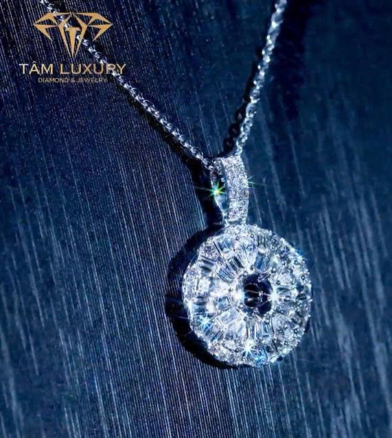 Mặt dây chuyền vàng ý 750 Cobalt - Mã MD543 Mặt dây chuyền vàng ý 750 Cobalt - Mã MD543