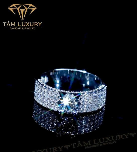 Top 10 thiết kế nhẫn nam kim cương đặc biệt “Crown” – NNA1140