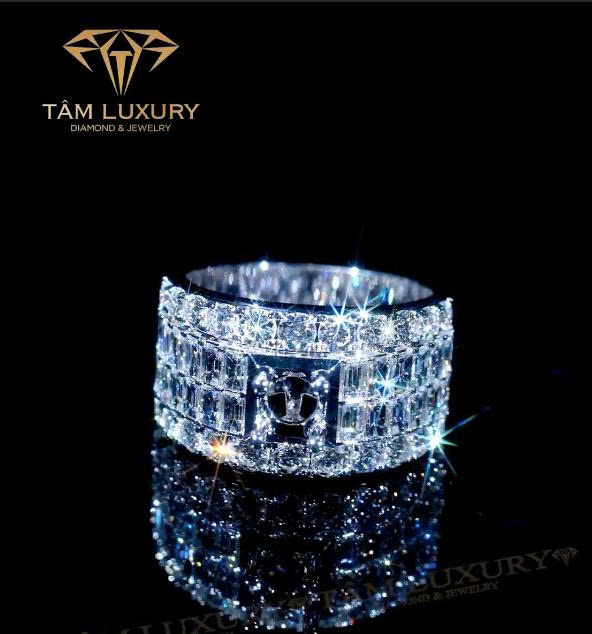 Siêu phẩm: Nhẫn nam kim cương thiên nhiên “Lustre” – NNA1016