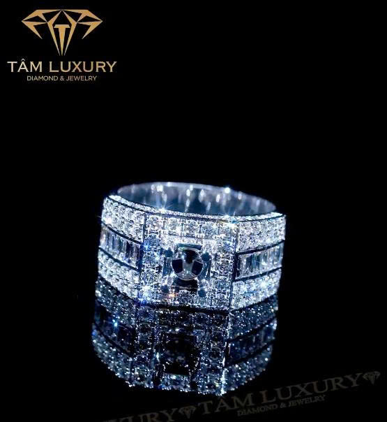 Thiết kế nhẫn nam kim cương thiên nhiên “Velvet” – NNA419