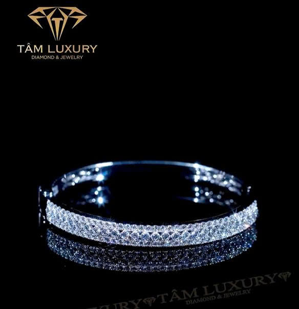 Thiết kế vòng tay kim cương thiên nhiên “Eternal” – VT237