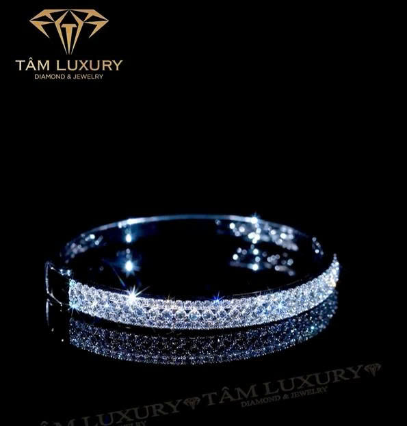 Thiết kế vòng tay kim cương thiên nhiên Eternal - VT237 Thiết kế vòng tay kim cương thiên nhiên Eternal - VT237