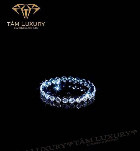 Thiết kế Nhẫn kết kim cương nghệ thuật “Glory Dust” – Mã NK1323