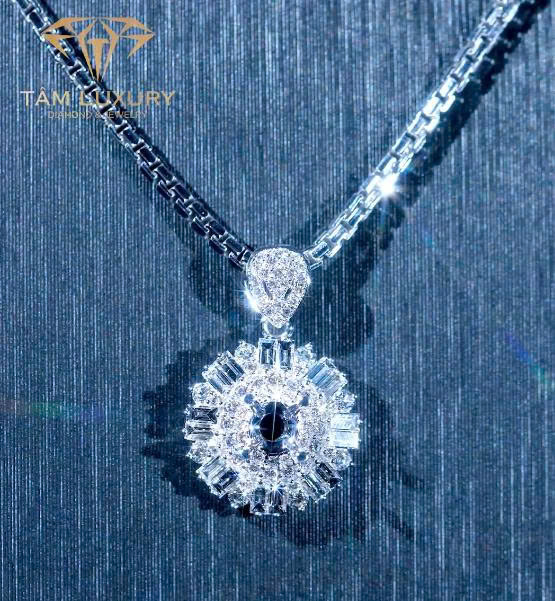 Mặt dây chuyền kim cương sang trọng dành riêng cho quý cô hiện đại “Silken Star” – Mã MD1393