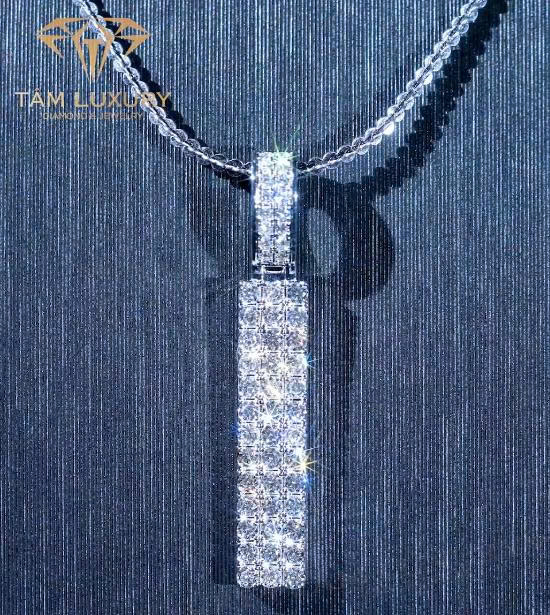 Mẫu mặt dây chuyền kim cương không thể rời mắt “Velvet Bloom” – Mã MD740