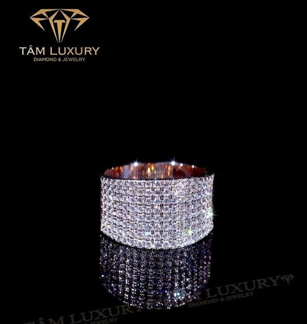 Thiết kế Mẫu nhẫn kết kim cương nổi bật “Stellar Bloom” – Mã NK1204