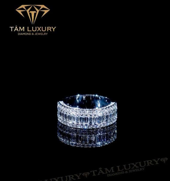 Thiết kế Nhẫn kết kim cương sang trọng “Infinity Halo” – Mã NK1138