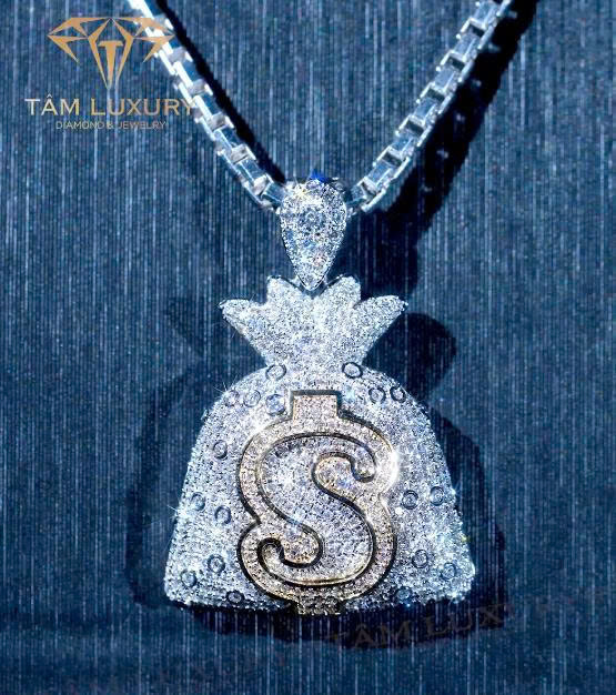 Top 5 thiết kế mặt dây chuyền kim cương đẳng cấp “Diamond Crest” – Mã MD1412