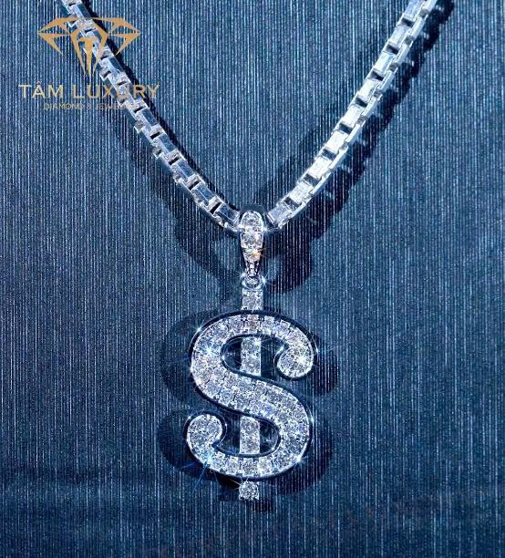 Tuyệt phẩm mặt dây chuyền kim cương tôn vinh vẻ đẹp thanh lịch “Crystal Veil” – Mã MD1115