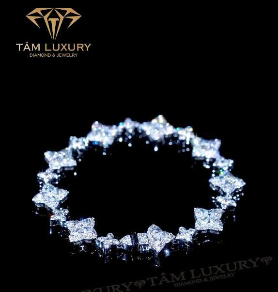 Thiết kế 2025 mẫu lắc tay kim cương tinh tế “Moris” – Mã LT313