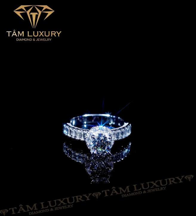 Thiết kế năm 2026 Nhẫn nữ kim cương Organ - Mã SP NNU1618 2