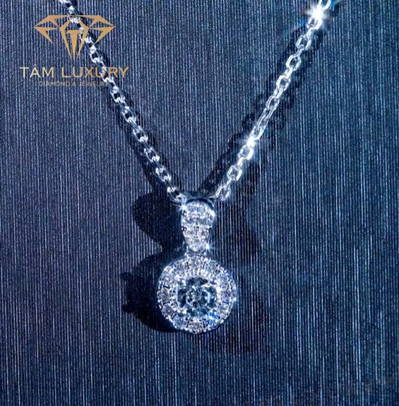 Thiết kế mặt dây chuyền Halo tròn đặc biệt Melody - Mã MD878 4 Thiết kế mặt dây chuyền Halo tròn đặc biệt Melody - Mã MD878 4